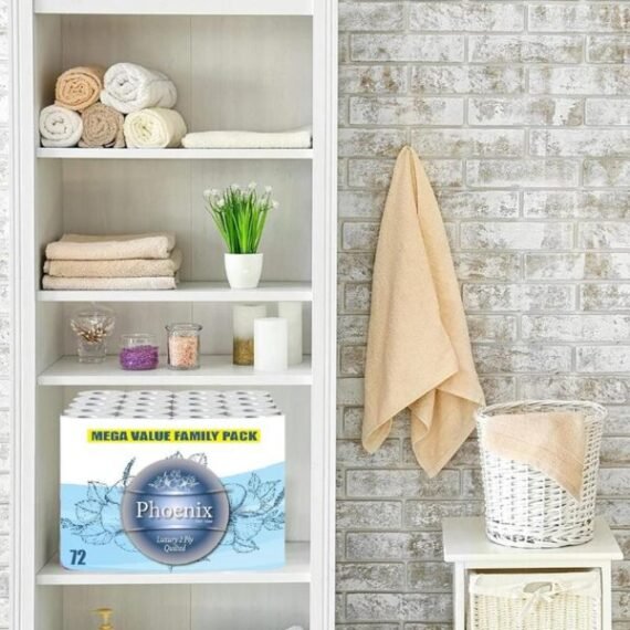 Phoenix 72 Rolls 2 Ply Family Pack Soft Toilet Paper